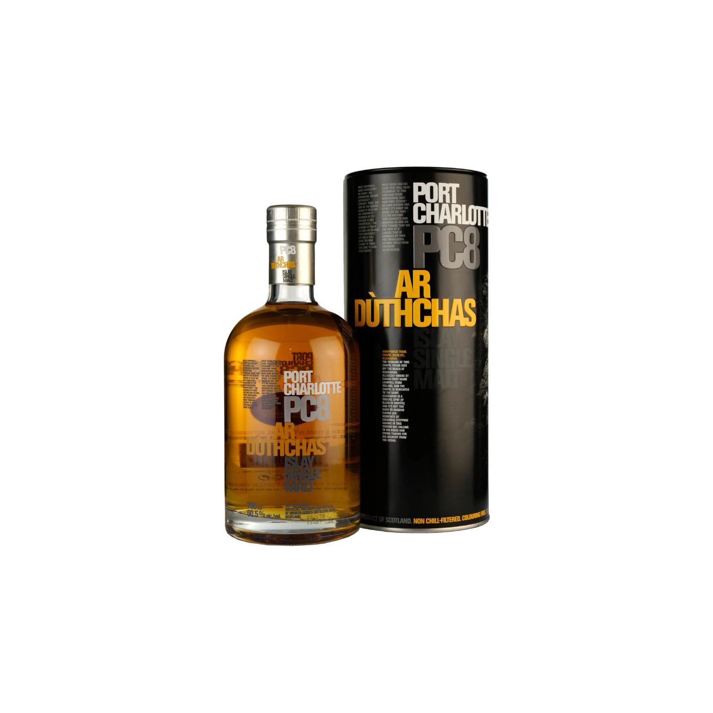 Port Charlotte PC8 70cl 60.5°