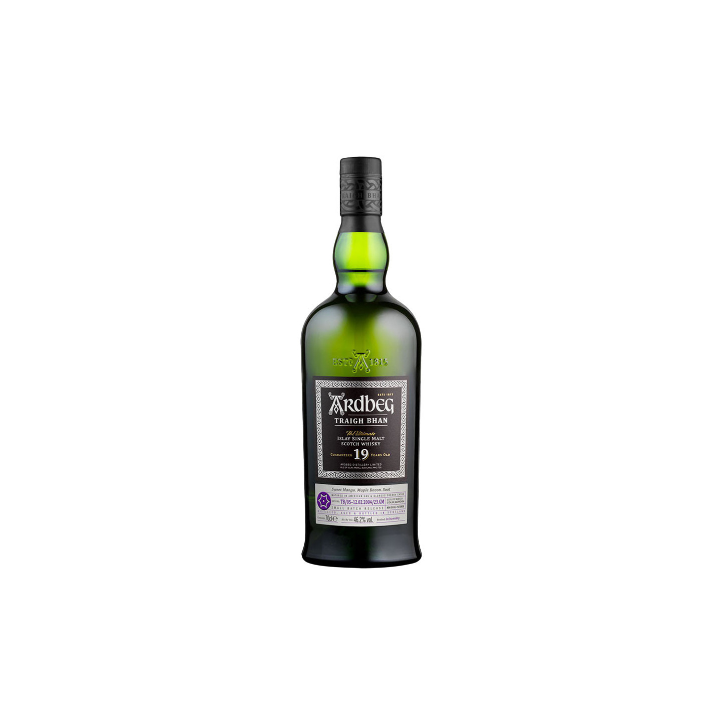 Ardbeg Traigh Bhan 19 Years Old Batch 5 70cl 46.2° - Le Comptoir