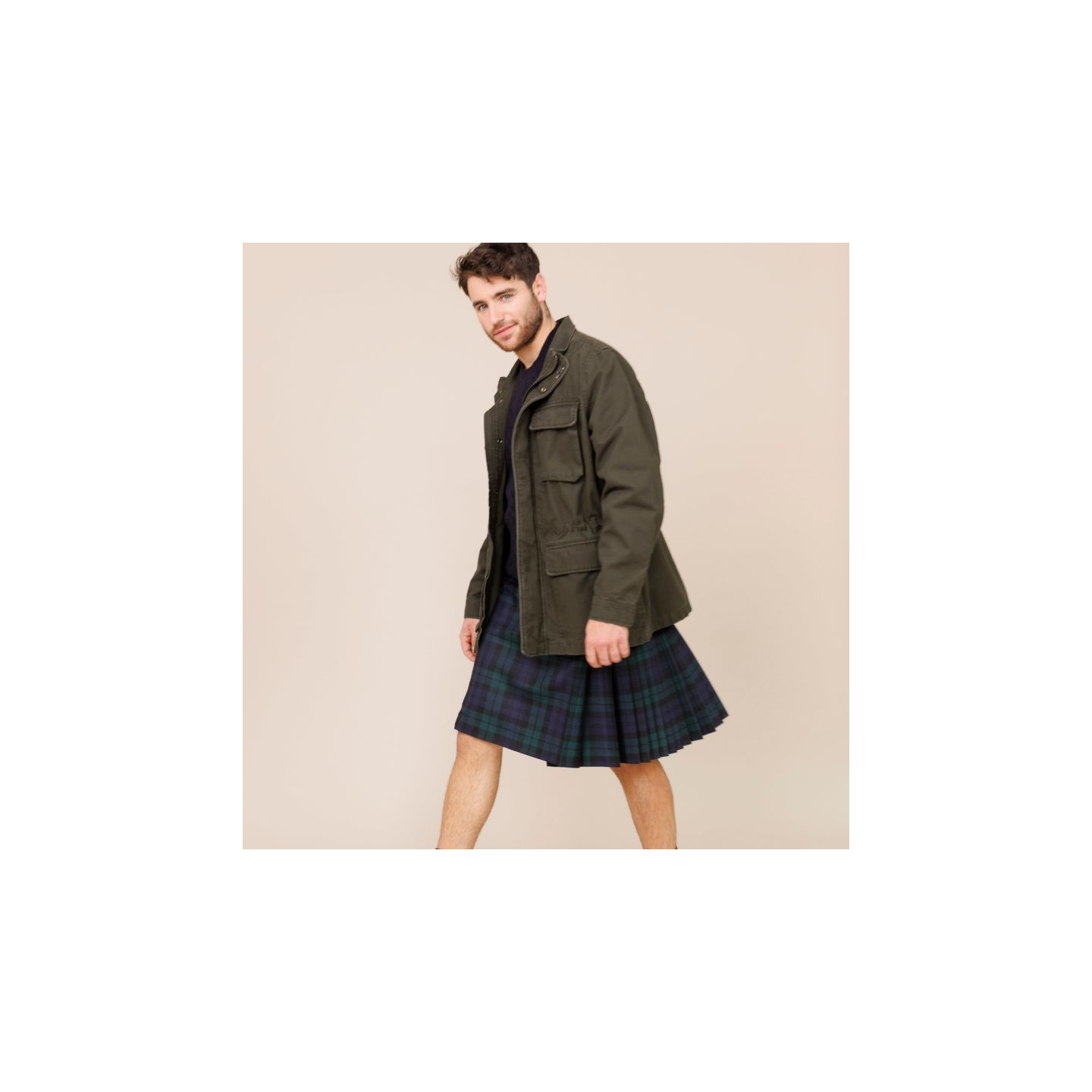 O'Neil of Dublin Black Watch Men's Kilt