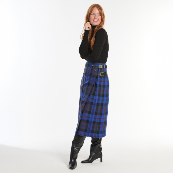 Kilt Femme Long Bleu O'Neil Of Dublin