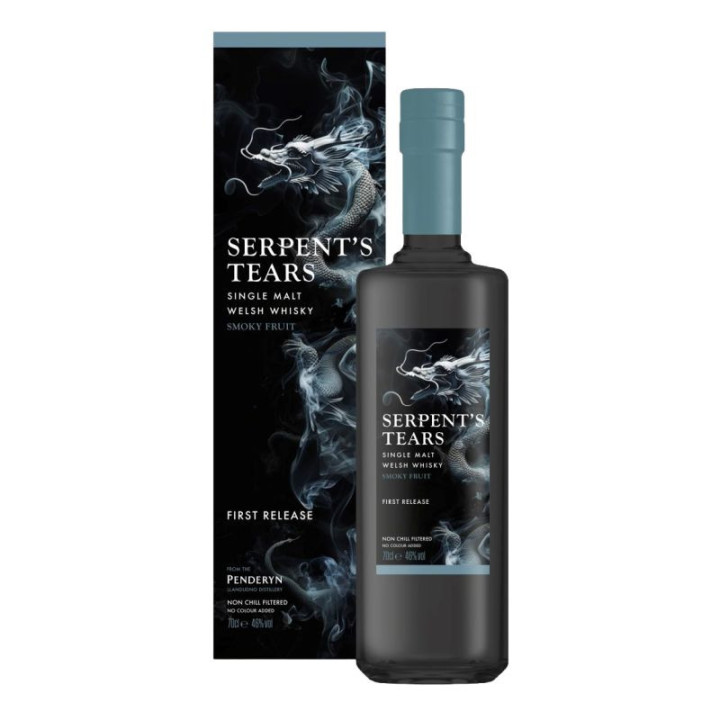 Penderyn Serpent's Tears 46% | Single Malt Gallois | Le Comptoir Irlandais