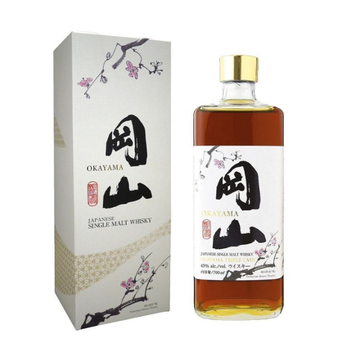 Okayama Triple Cask 70cl 43% | Japanese Whisky | Le Comptoir Irlandais