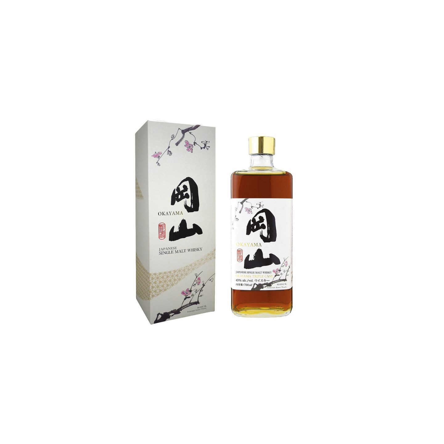 Okayama Triple Cask 70cl 43% | Whisky Japonais | Le Comptoir Irlandais