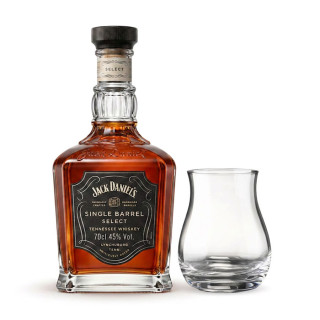 Jack Daniel's Single Barrel Gift Set with Glass 70cl 45% | Le Comptoir Irlandais