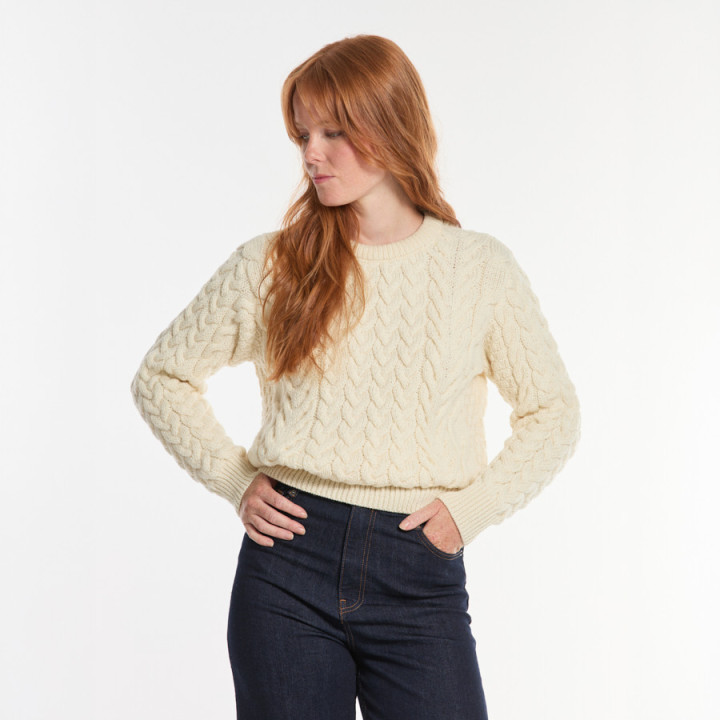 Pull Buncrana Ecru Inis Craft