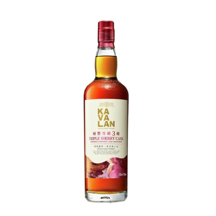 Kavalan Triple Sherry Cask 70cl 40% | Single Malt Taïwanais | Le Comptoir Irlandais