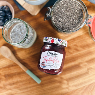 Spoonfuls Fraise Myrthille Graine de Cacao & de Mélange de Graines Follain 320g