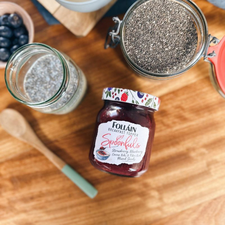 Spoonfuls Fraise Myrthille Graine de Cacao & de Mélange de Graines Follain 320g