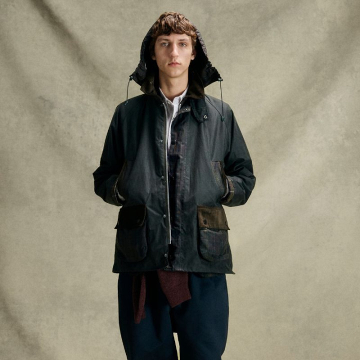 Veste Icons Patch Bedale Sage Barbour