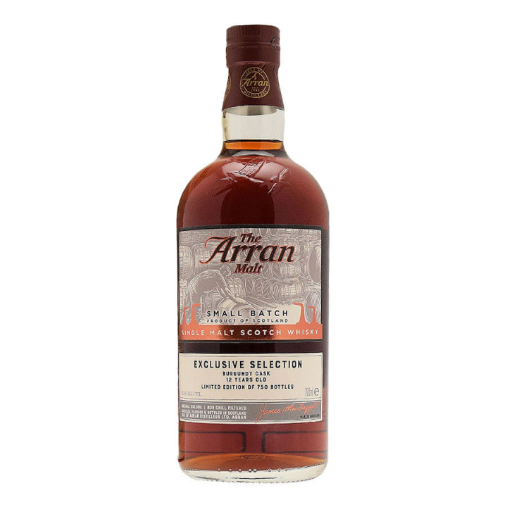 Arran Burgundy Cask 12 Years Old 70cl 53.6°