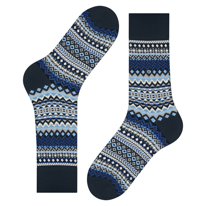 Chaussettes Burlington Fair Isle So Homme