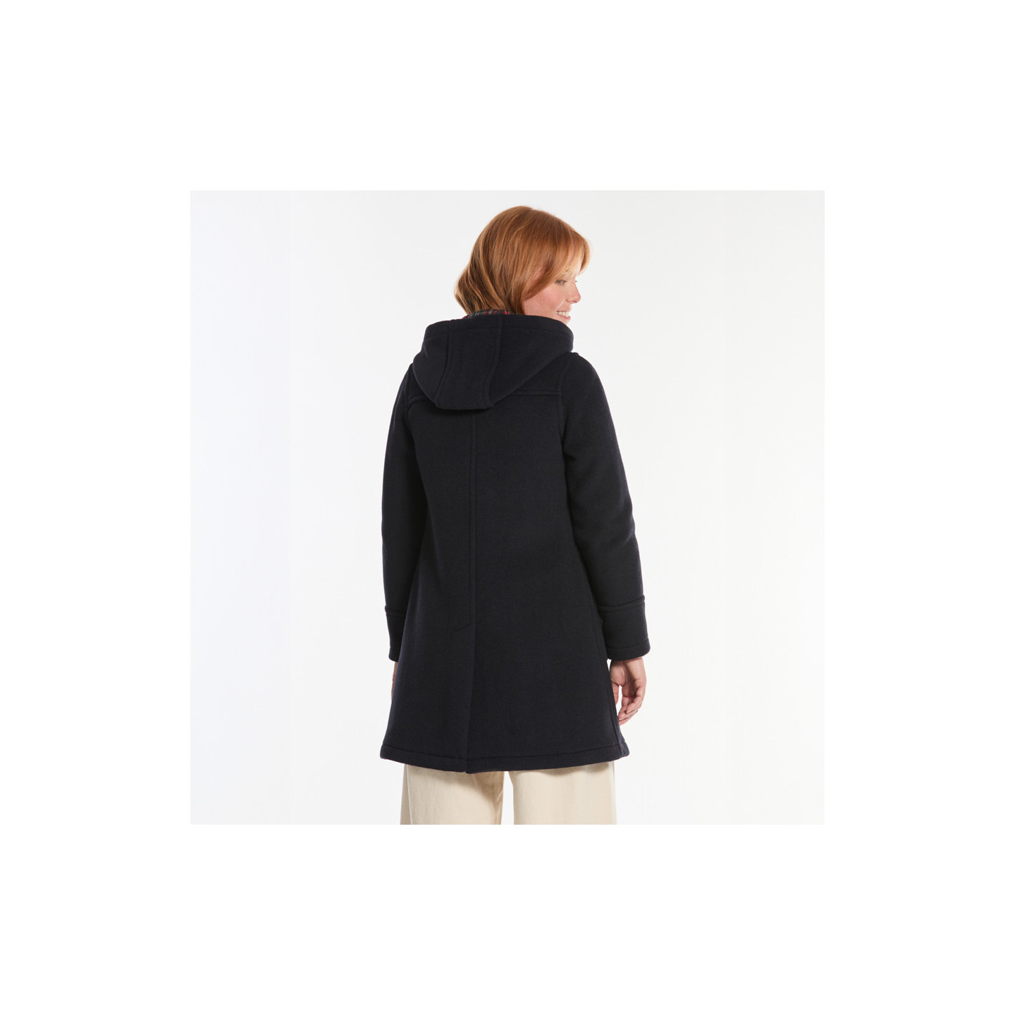 London Tradition Navy Duffle-Coat Fiona