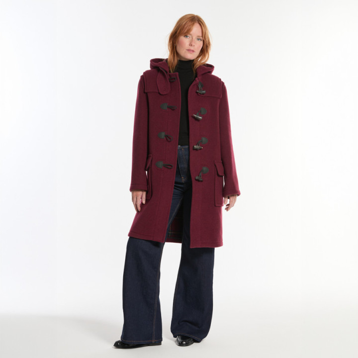 London Tradition Duffle-Coat Emily Wine