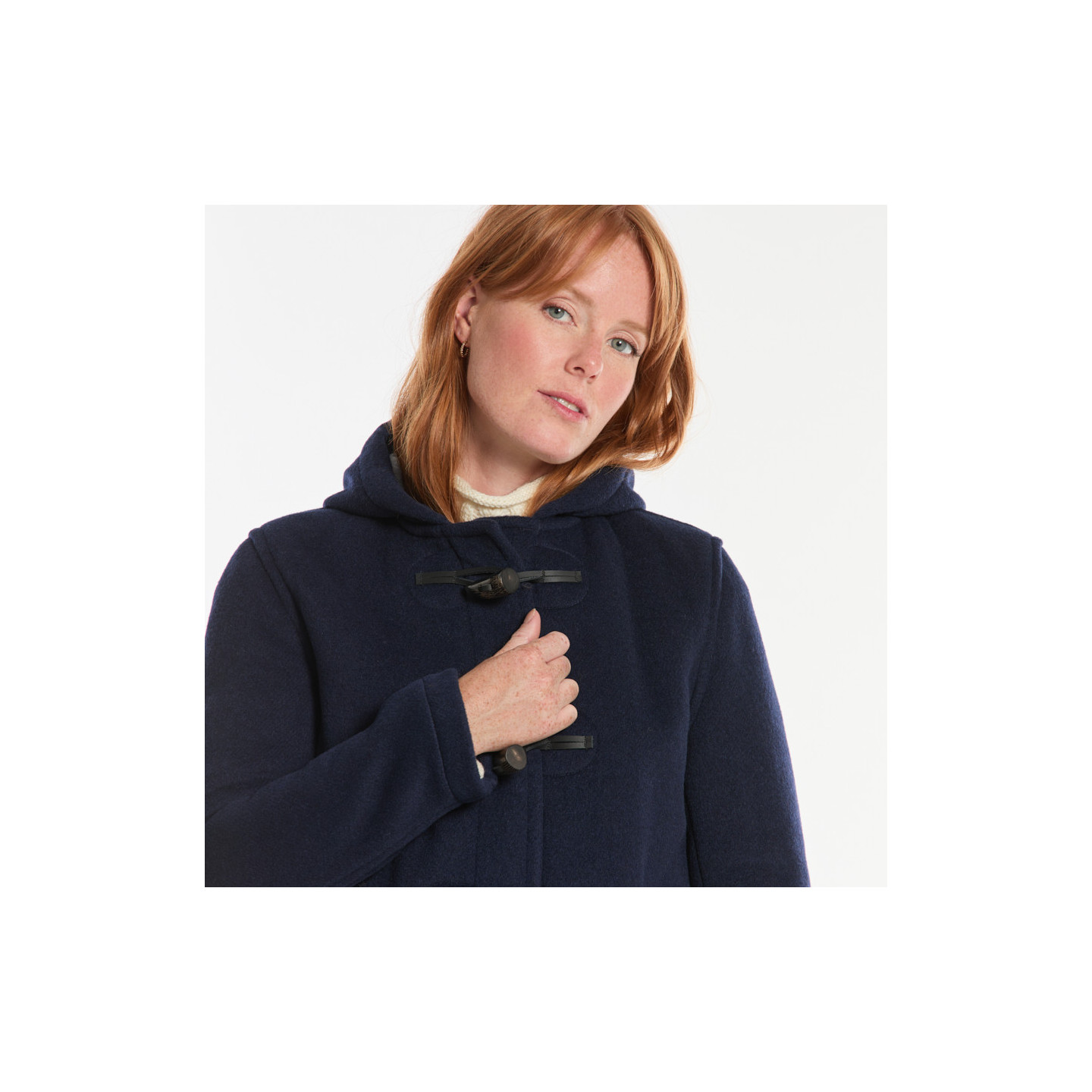 Duffle-Coat Angela Bleu London Tradition