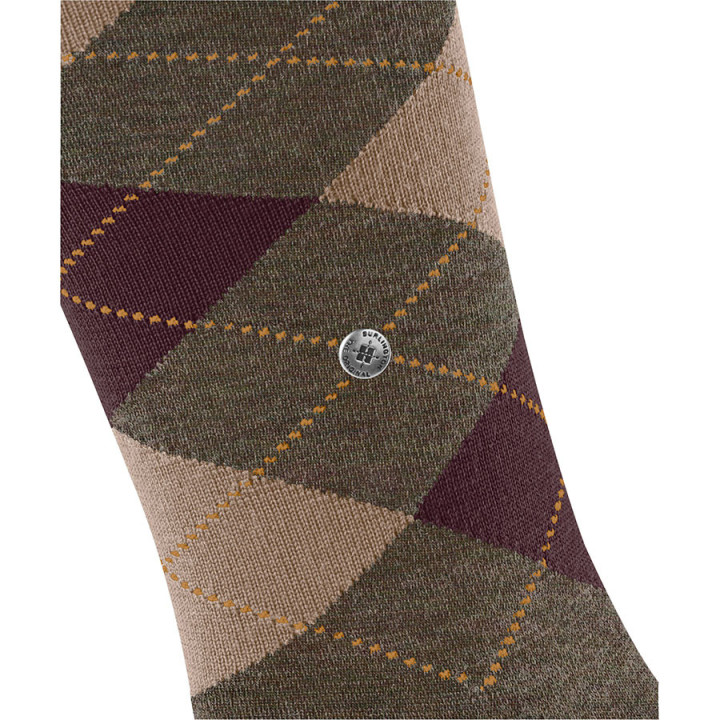 Chaussettes Hautes Homme Edinburgh Mélange Burlington