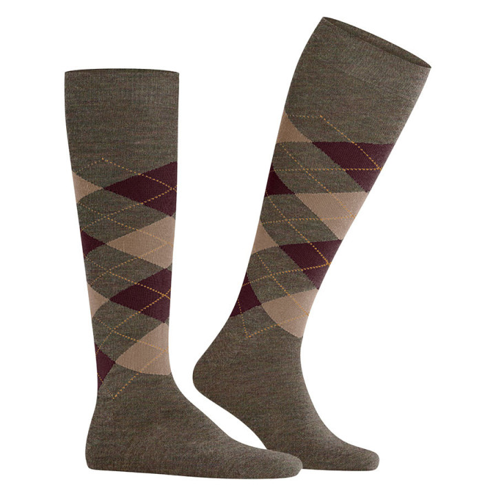 Burlington Edinburgh Melange Men's High Socks