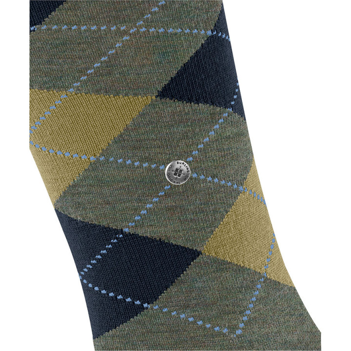Chaussettes Hautes Homme Edinburgh Mélange Burlington