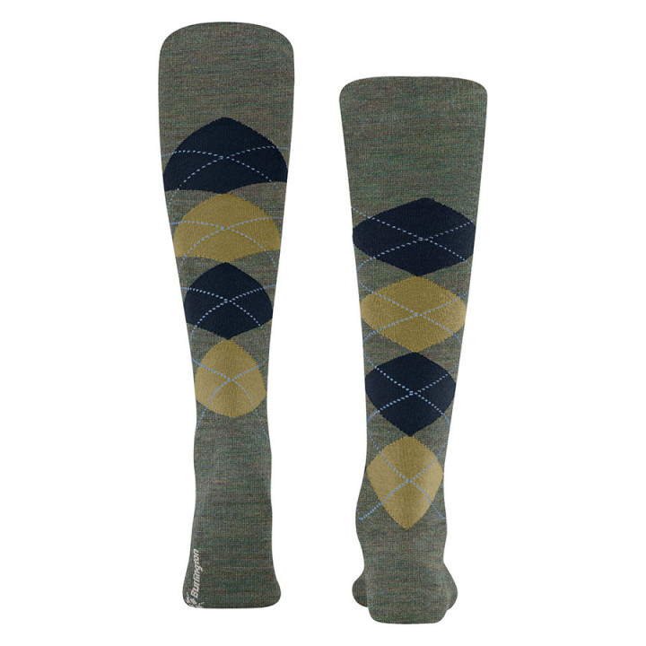 Chaussettes Hautes Homme Edinburgh Mélange Burlington