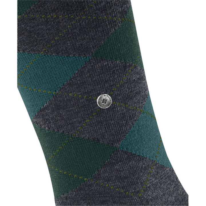 Chaussettes Hautes Homme Edinburgh Mélange Burlington