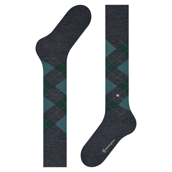 Burlington Edinburgh Melange Men's High Socks