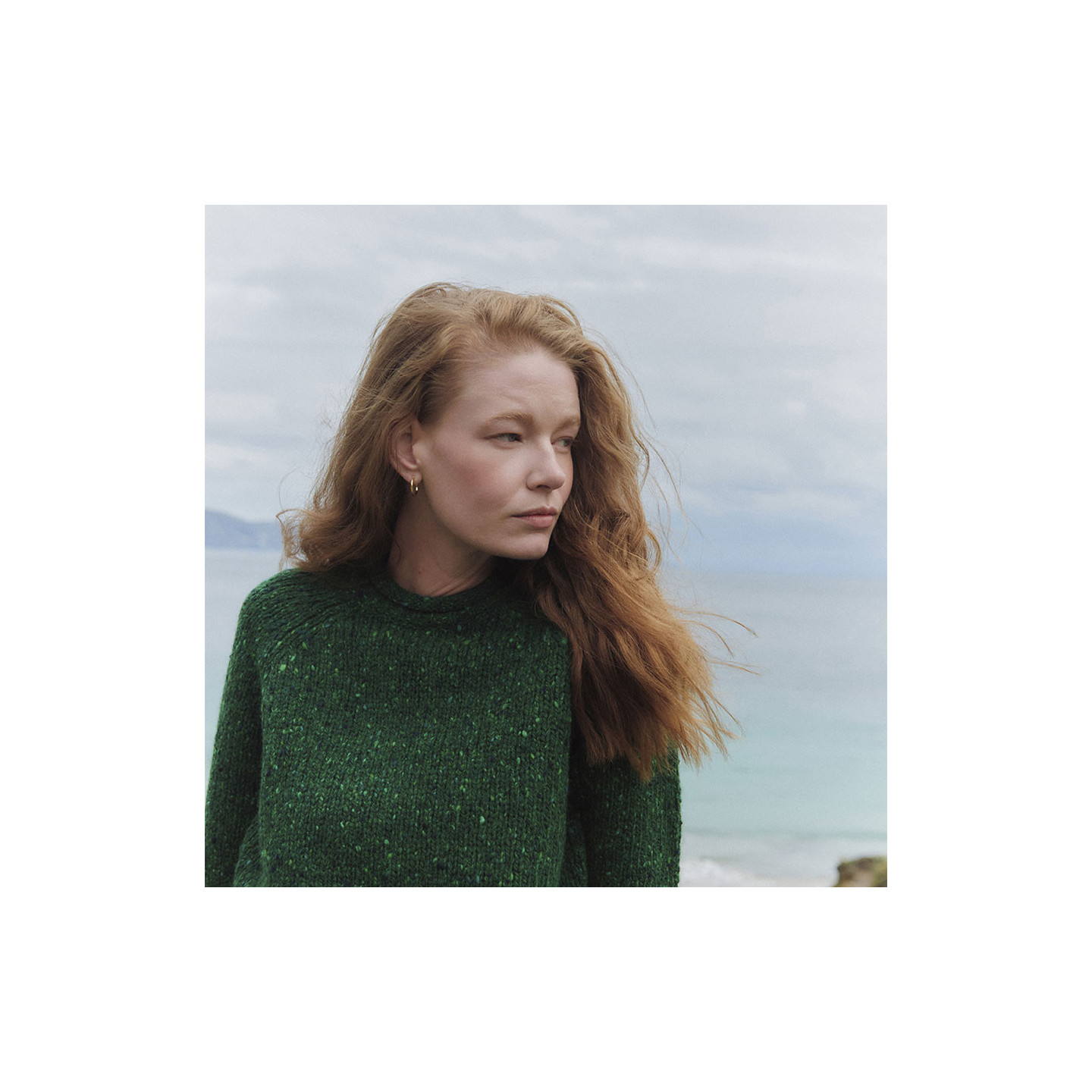 Pull Ballina Vert Aran Woollen Mills