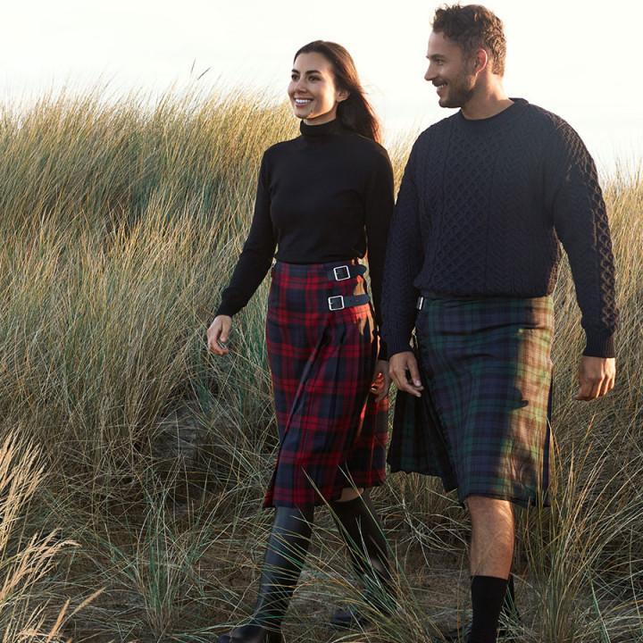 O'Neil of Dublin Women's Regular Red Kilt