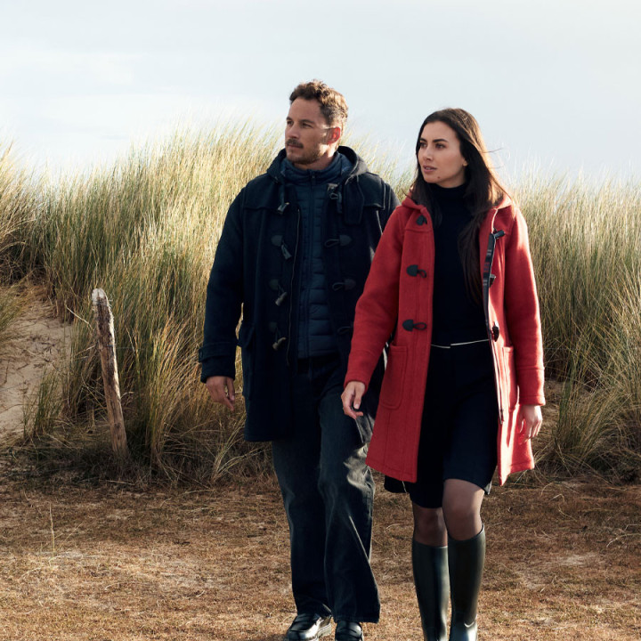 London Tradition Navy Barry Duffle Coat