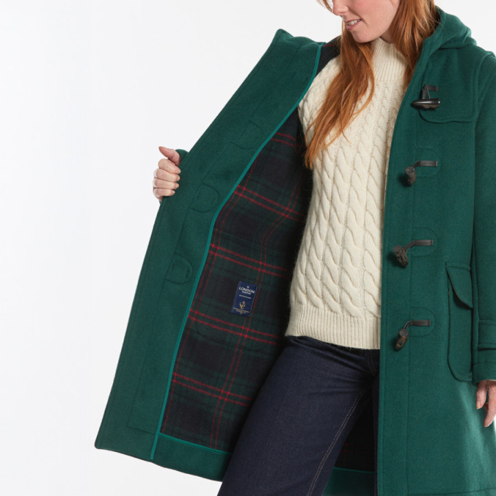 london tradition Duffle Coat Erica Green