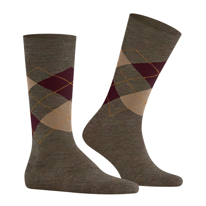 Chaussettes Homme Edinburgh Mélange Burlington