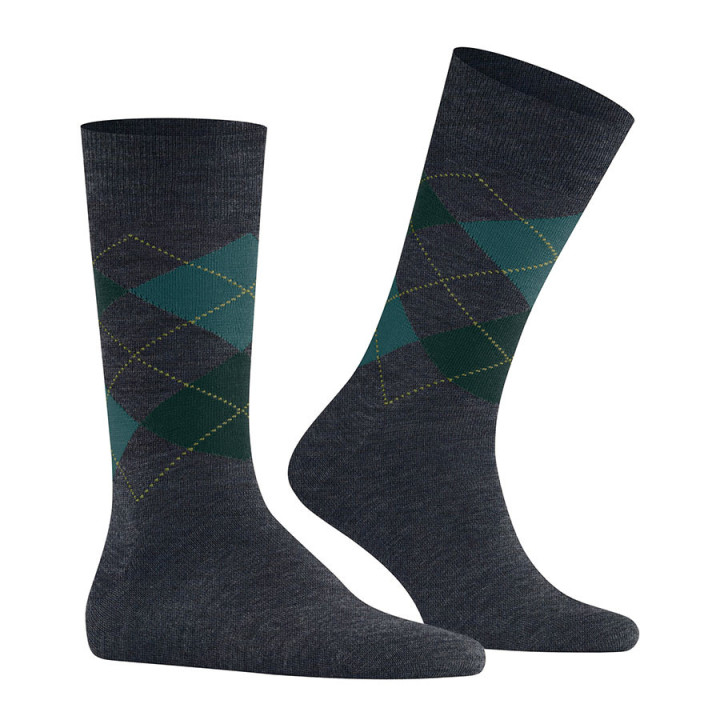 Chaussettes Homme Edinburgh Mélange Burlington