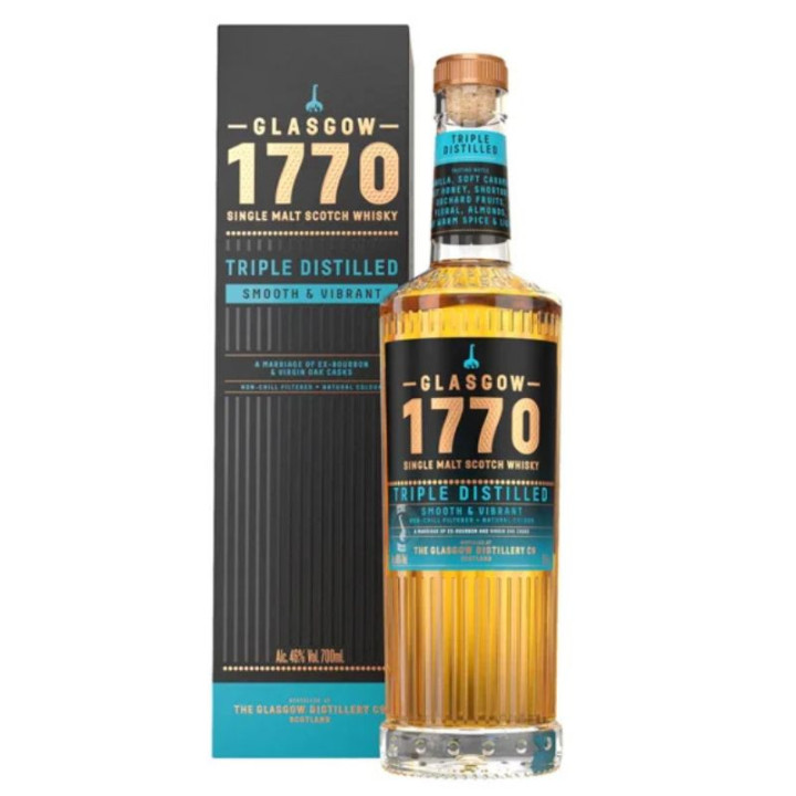 Glasgow 1770 Triple Distillé 70CL 46°