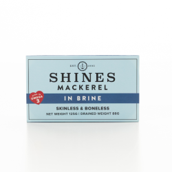 Maquereaux Nature Shines 125g
