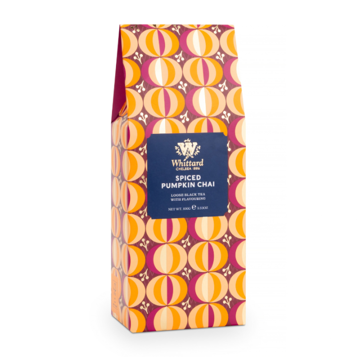 Thé Noir Vrac Spiced Pumpkin Chaï Whittard of Chelsea 100g