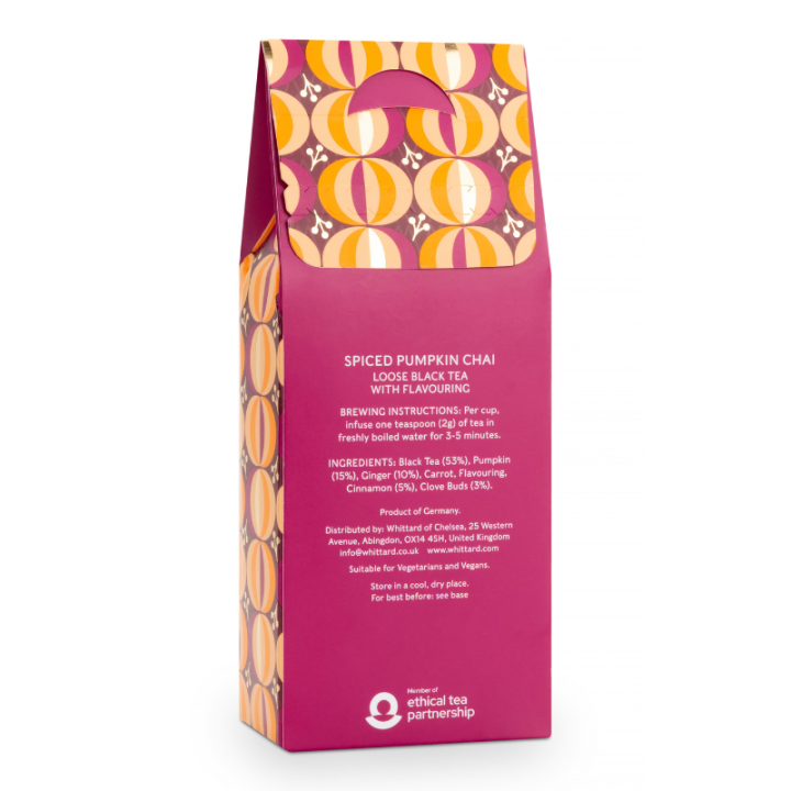 Thé Noir Vrac Spiced Pumpkin Chaï Whittard of Chelsea 100g