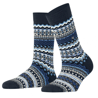 Chaussettes Burlington Fair Isle Delight Femme