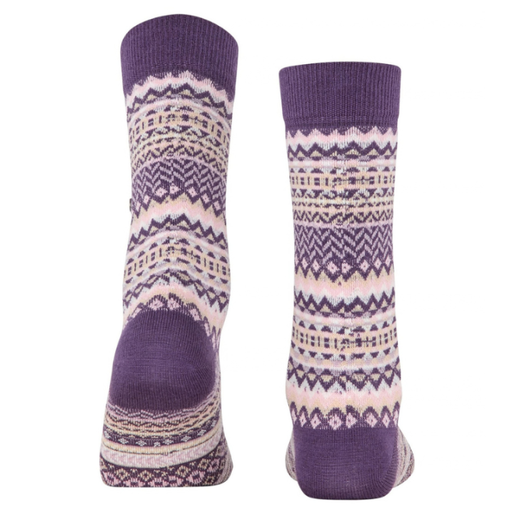 Chaussettes Burlington Fair Isle Delight Femme