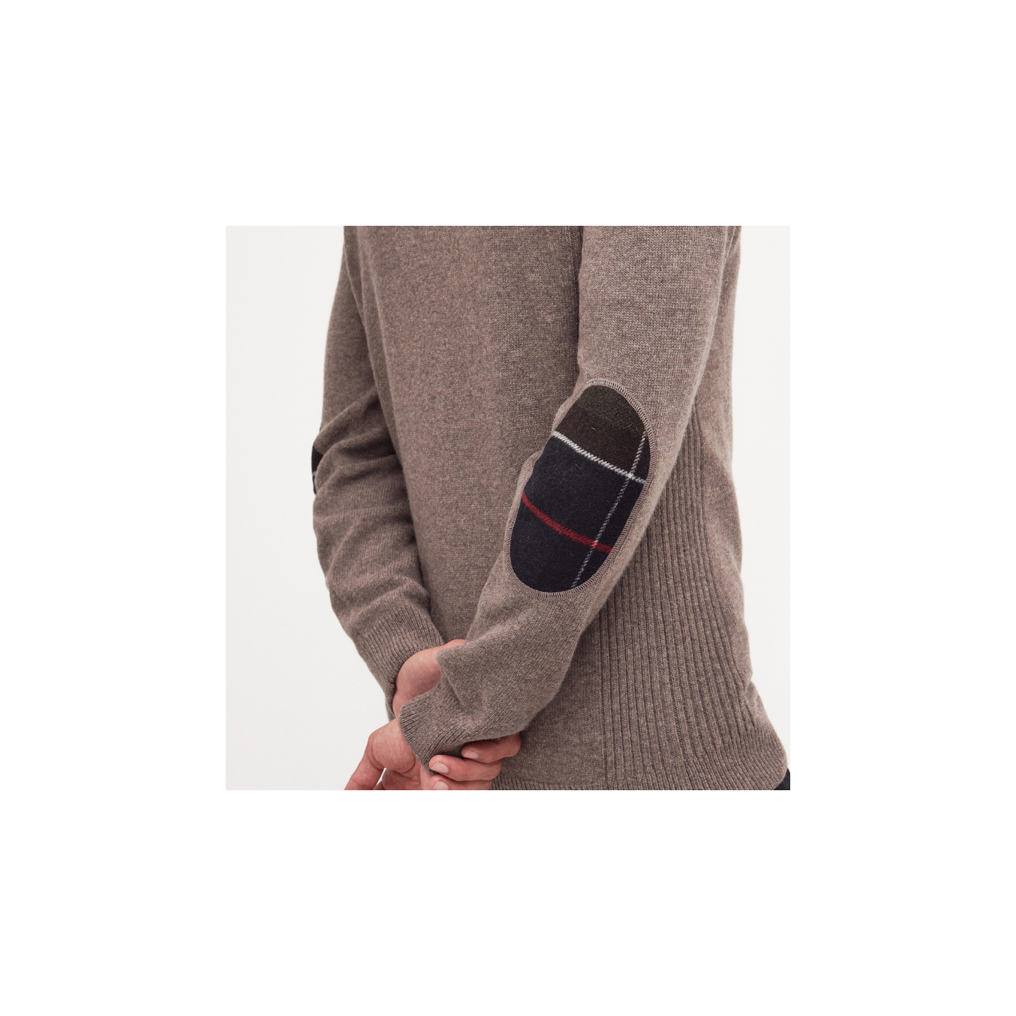 Barbour Holden 1/2 Zip Military Sweater