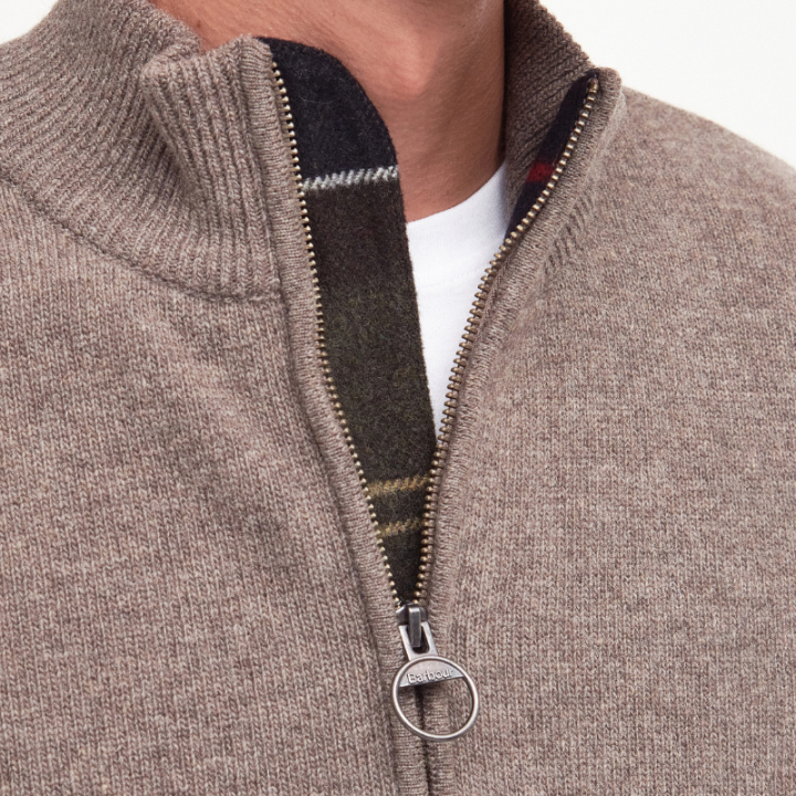 Barbour Holden 1/2 Zip Military Sweater