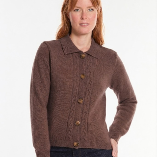 Cardigan Willow Marron Out Of Ireland