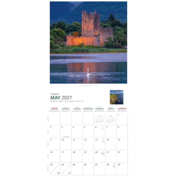 Calendrier 2027 Real Ireland