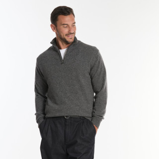 Celtic Alliance Half-Zip Dark Grey Sweater