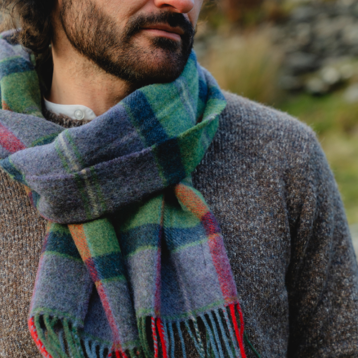 Echarpe Laine Lambswool Longue John Hanly