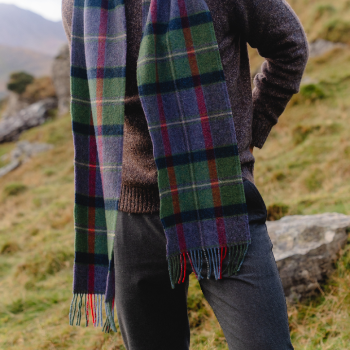 John Hanly Long Lambswool Scarf