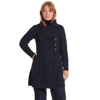 Cardigan Burren Marine Inis Crafts