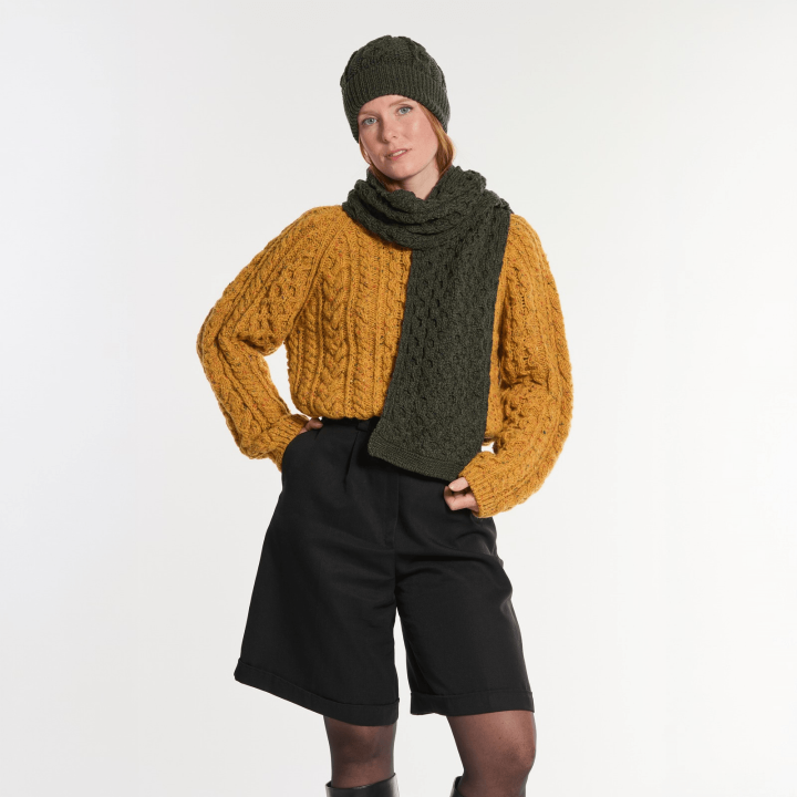 Bonnet Honeycomb Vert Inis Craft