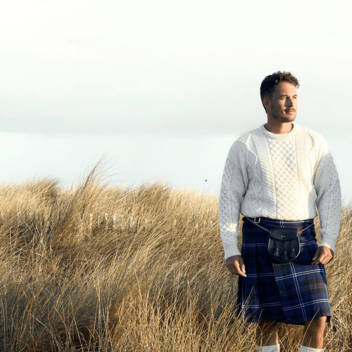 Pull Longford Écru Inis Craft