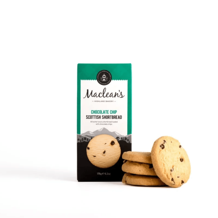 Scottish Chocolate Chip Shortbread Maclean’s 175g