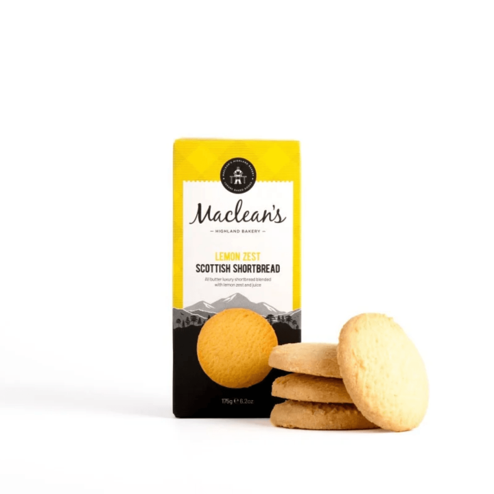 Scottish Maclean’s Lemon Zest Shortbread 175g