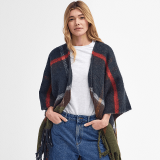 Barbour Blair Serape Shadow Classic Tartan Stole