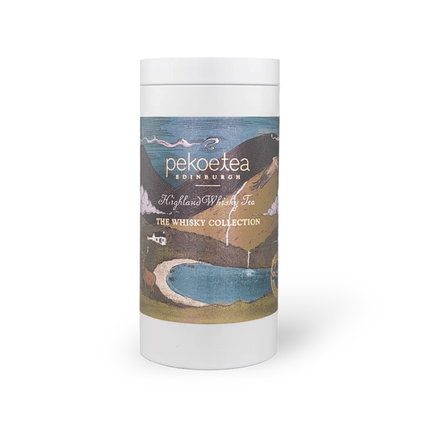 PekoeTea Highland Whisky Black Tea Tin 50g